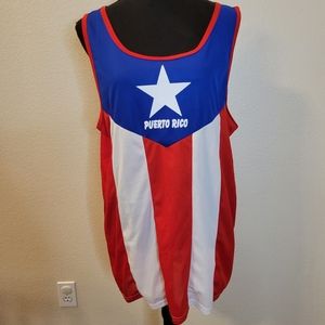 Puerto Rico Mesh Tank Men's Size S-M
